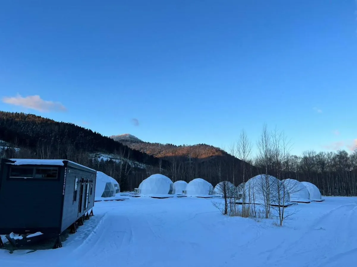 Gramping Stay Tomamu Luxury tent