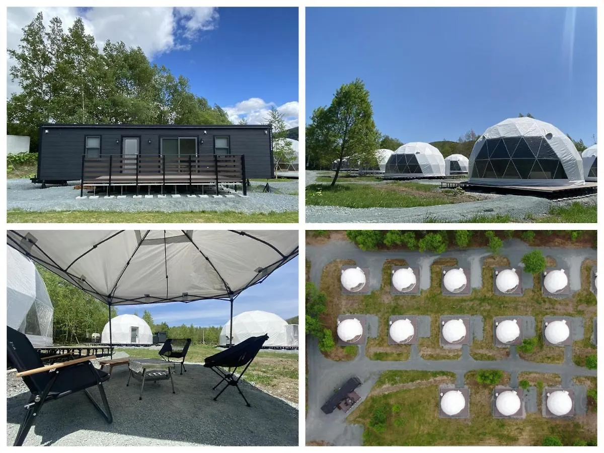 Gramping Stay Tomamu Luxury tent