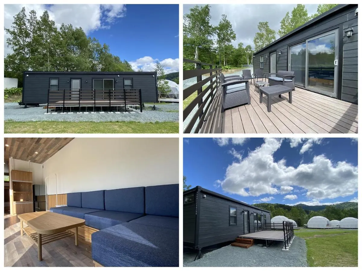 Luxury tent Gramping Stay Tomamu