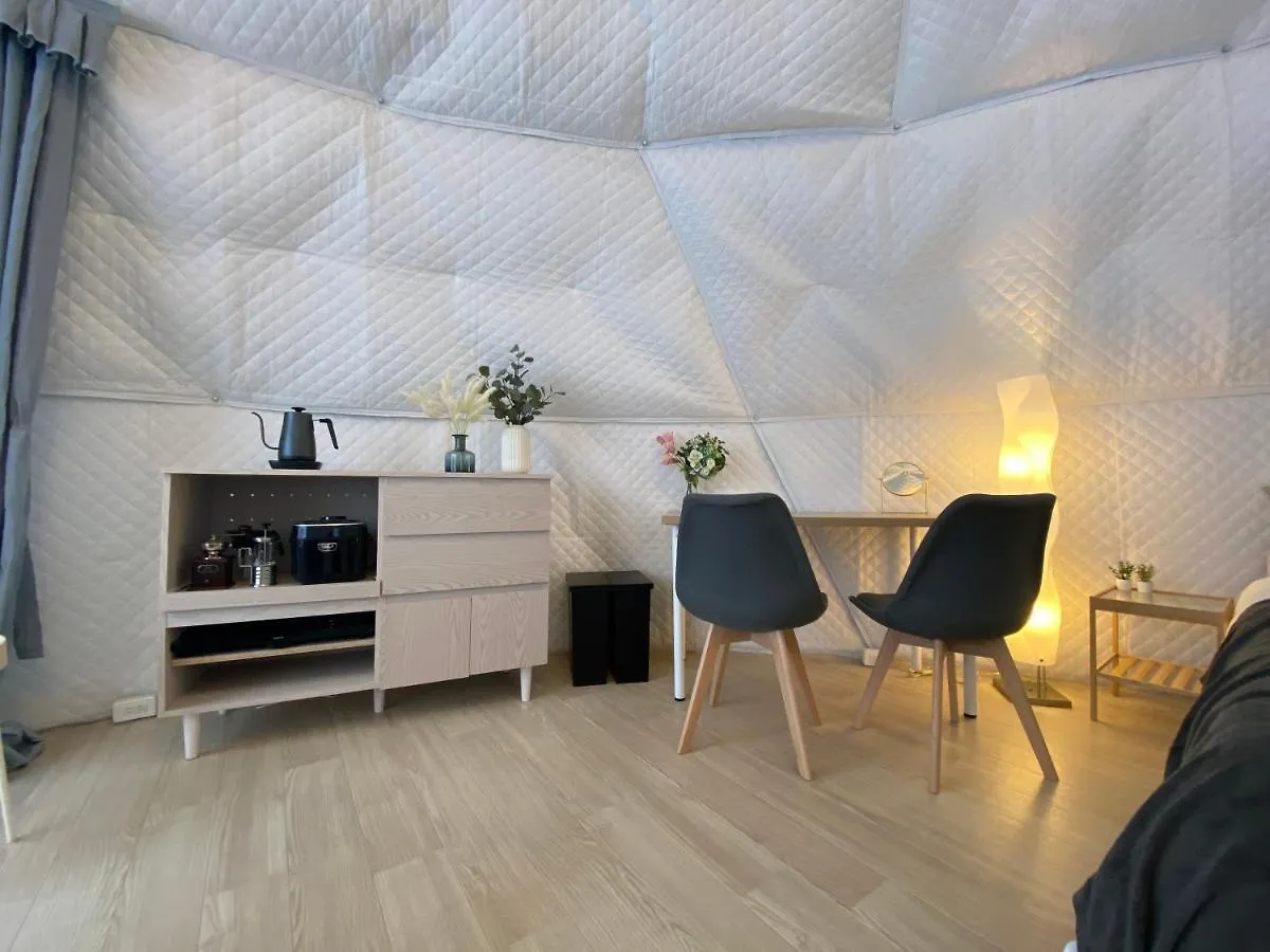Luxury tent Gramping Stay Tomamu