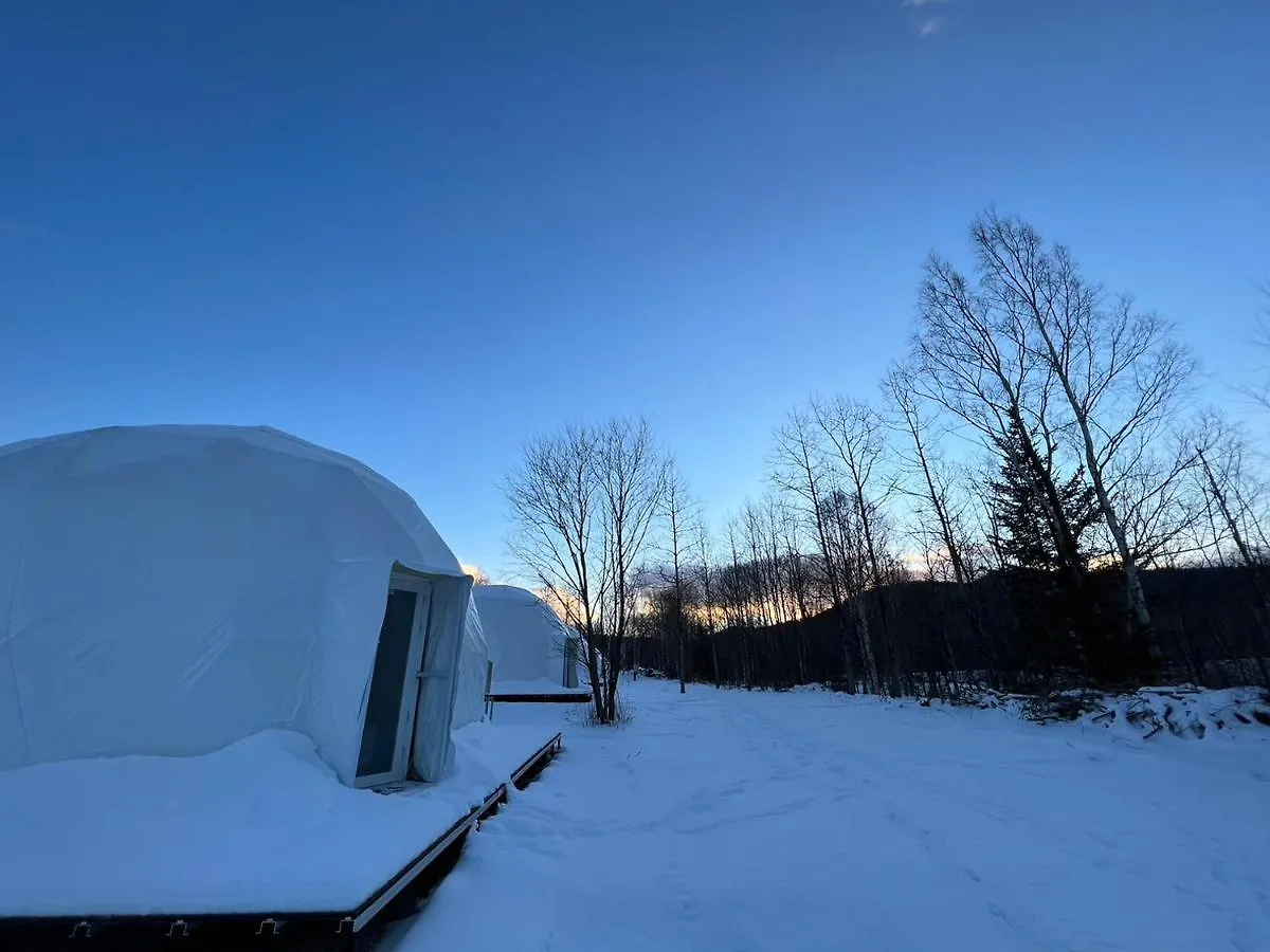 Gramping Stay Tomamu Luxury tent