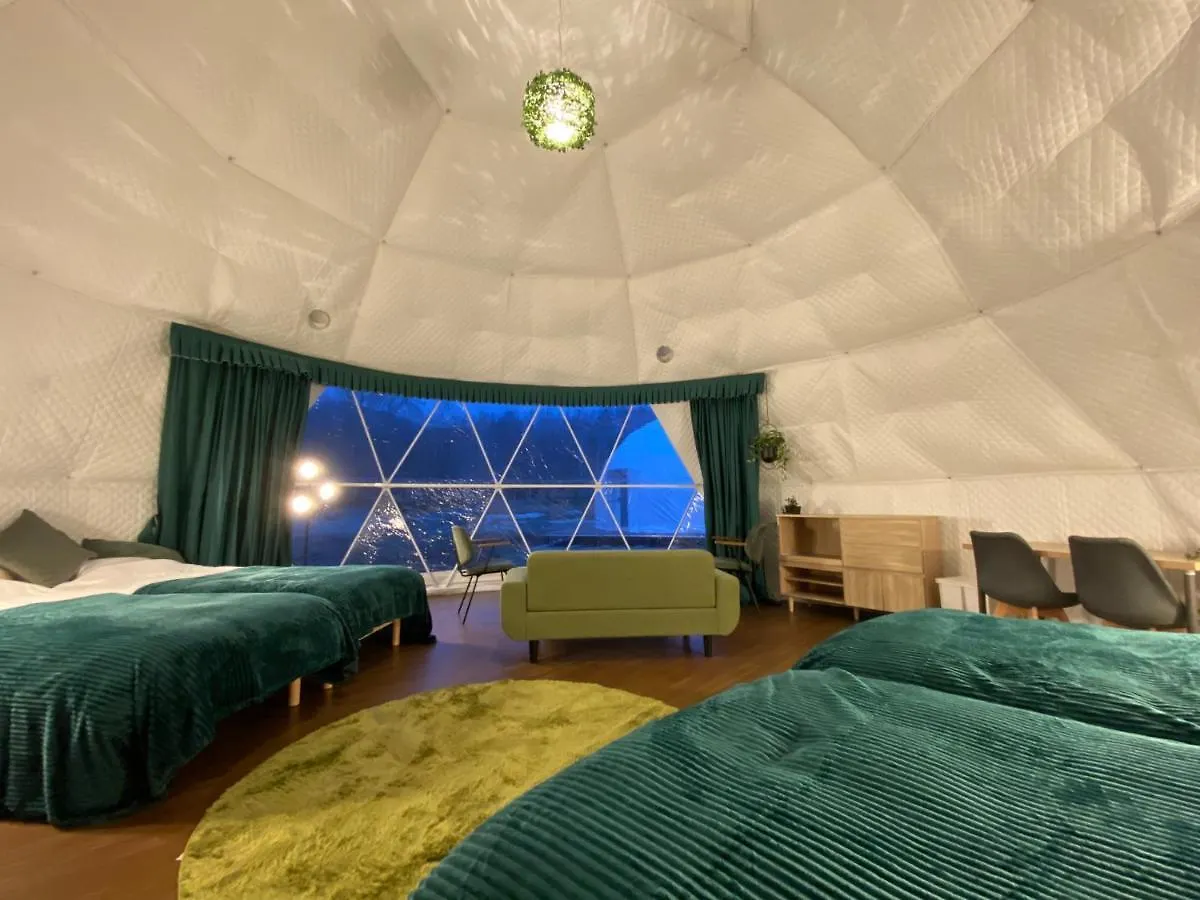 Luxury tent Gramping Stay Tomamu