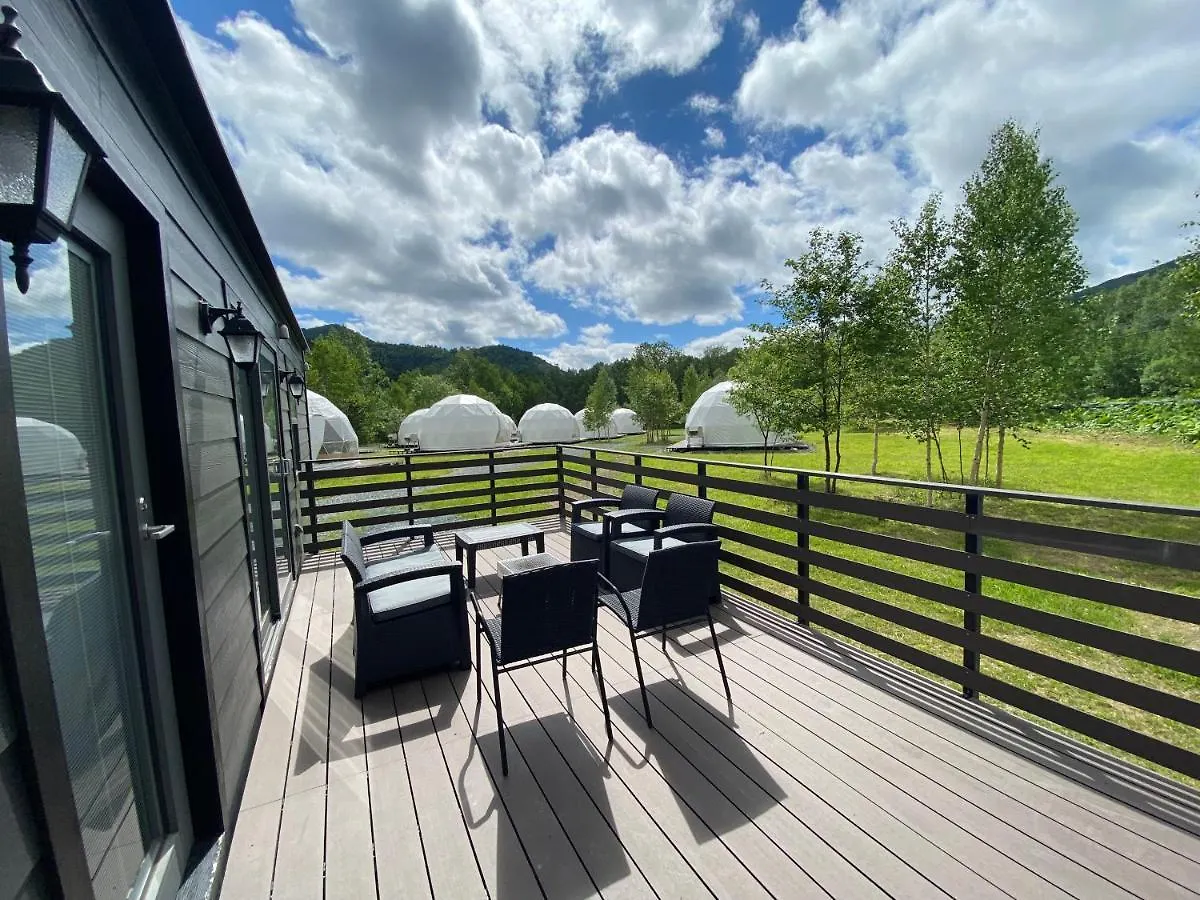 Gramping Stay Tomamu Luxury tent